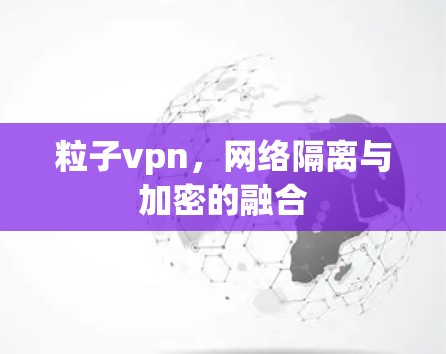 粒子vpn，网络隔离与加密的融合