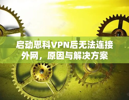启动思科VPN后无法连接外网,原因与解决方案 启动思科VPN后无法连接外网,原因与解决方案