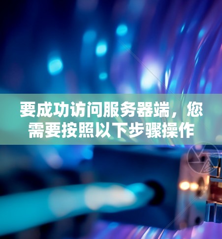 要成功访问服务器端，您需要按照以下步骤操作