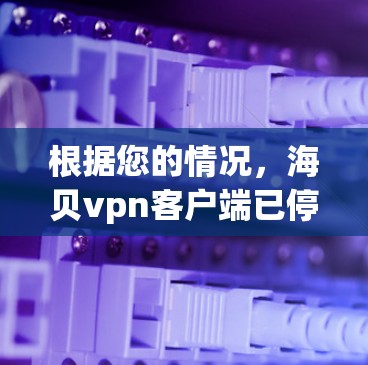 根据您的情况，海贝vpn客户端已停止工作。以下是一些可能的解决方案