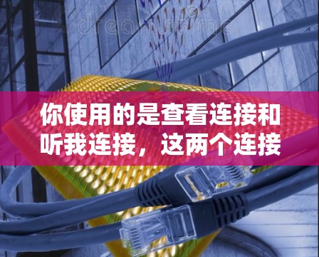 你使用的是查看连接和听我连接，这两个连接通常用于不同的目的。查看连接用于查看IP地址，而听我连接用于通过IP地址进行视频通话或视频会议。以下是一些建议，帮助你解决问题