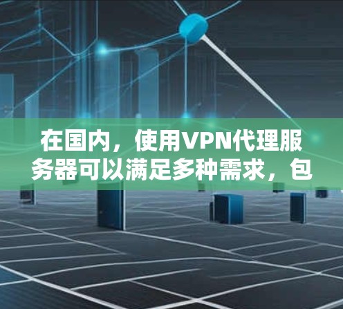 在国内，使用VPN代理服务器可以满足多种需求，包括个人用户安装VPN服务、企业级网络连接以及国际用户访问国外网站。以下是关于国内常用的VPN代理服务器及其特点的详细说明