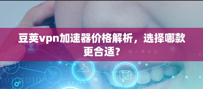 豆荚vpn加速器价格解析，选择哪款更合适？