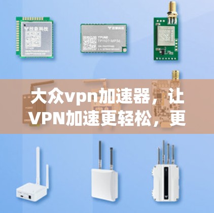 大众vpn加速器，让VPN加速更轻松，更安全