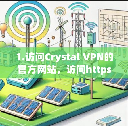 1.访问Crystal VPN的官方网站，访问https:crystalvpn.com/选择下载