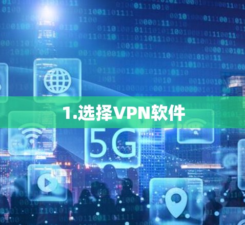 1.选择VPN软件