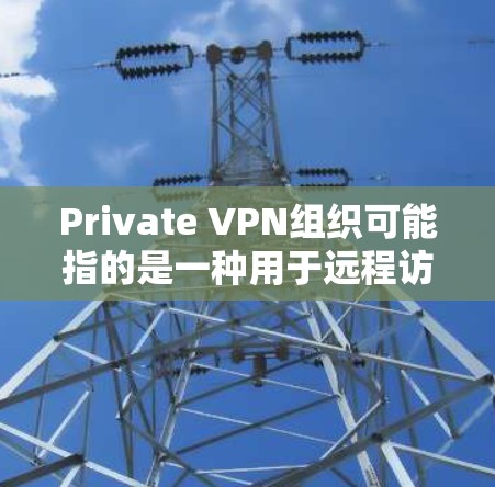 Private VPN组织可能指的是一种用于远程访问的VPN软件，通常用于加密通信、会议或远程访问。以下是一些常见的VPN软件推荐，供您参考