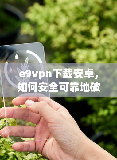 e9vpn下载安卓，如何安全可靠地破解恶意软件