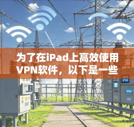 为了在iPad上高效使用VPN软件，以下是一些推荐和步骤说明