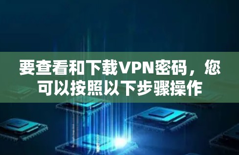 要查看和下载VPN密码，您可以按照以下步骤操作