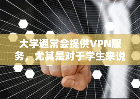 大学通常会提供VPN服务，尤其是对于学生来说，VPN可以帮助他们远程访问网络资源，例如学习资料、学术论文等。然而，VPN服务通常需要一定的费用，尤其是免费VPN服务的价格较高