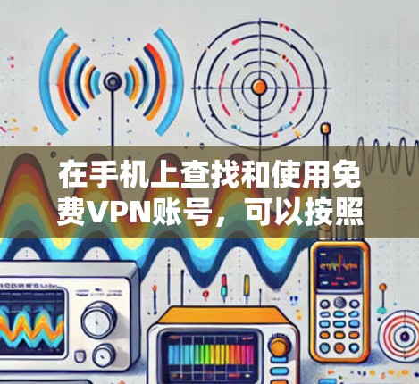 在手机上查找和使用免费VPN账号，可以按照以下步骤进行