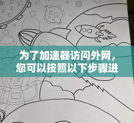 为了加速器访问外网，您可以按照以下步骤进行