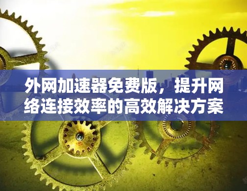 外网加速器免费版，提升网络连接效率的高效解决方案