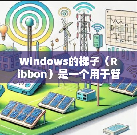 Windows的梯子（Ribbon）是一个用于管理组件和设置的界面工具，它由一系列按钮和链接组成。梯子可以帮助用户快速找到需要的功能，连接组件，设置属性，以及查看状态