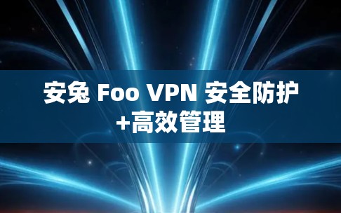 安兔 Foo VPN 安全防护+高效管理