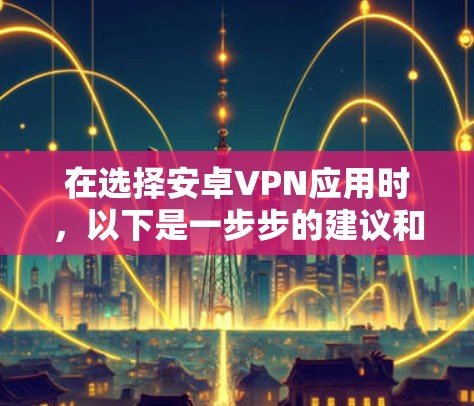 在选择安卓VPN应用时，以下是一步步的建议和考虑