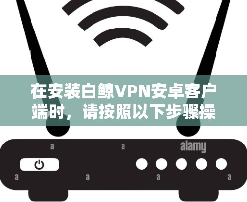 在安装白鲸VPN安卓客户端时，请按照以下步骤操作