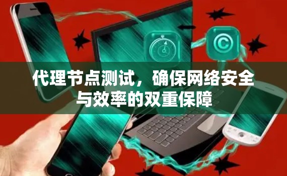 代理节点测试，确保网络安全与效率的双重保障