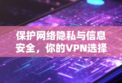 保护网络隐私与信息安全，你的VPN选择—