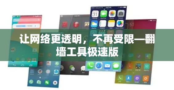 让网络更透明，不再受限—翻墙工具极速版
