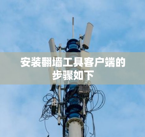 安装翻墙工具客户端的步骤如下