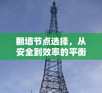 翻墙节点选择，从安全到效率的平衡