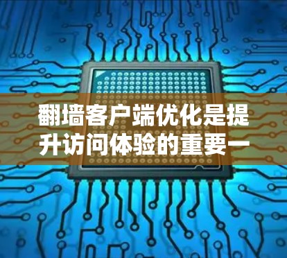 翻墙客户端优化是提升访问体验的重要一步，特别是对于需要频繁访问服务器或高并发应用的用户。以下是一个详细的优化指南，帮助您提升客户端性能和安全性