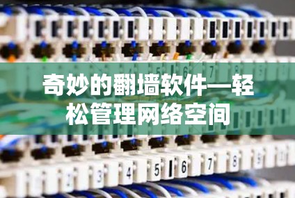 奇妙的翻墙软件—轻松管理网络空间