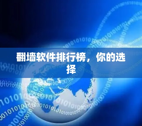 翻墙软件排行榜，你的选择