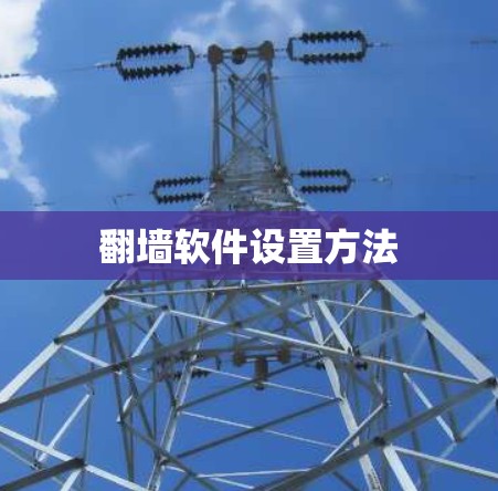 翻墙软件设置方法