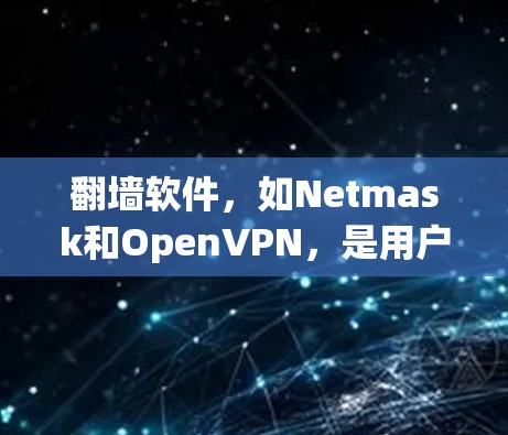 翻墙软件，如Netmask和OpenVPN，是用户在互联网上进行VPN或防火墙操作的重要工具。以下是对翻墙软件体验的详细分享