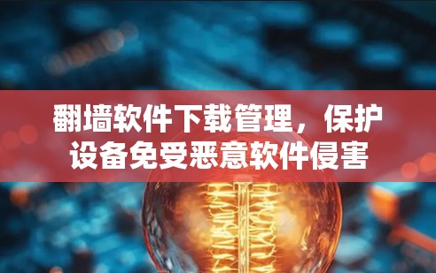 翻墙软件下载管理，保护设备免受恶意软件侵害