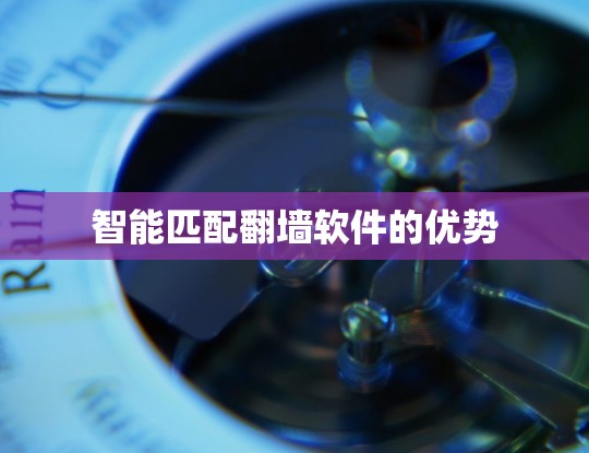 智能匹配翻墙软件的优势