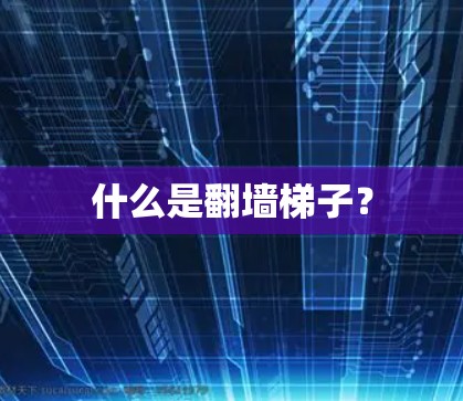 什么是翻墙梯子？