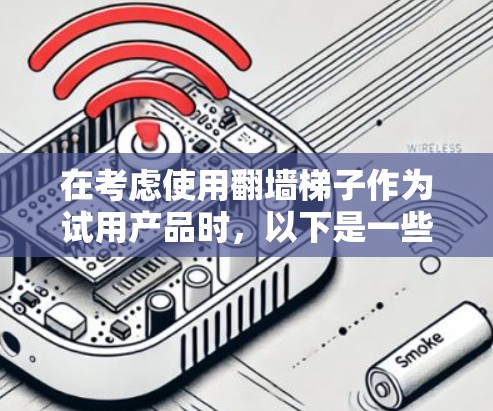 在考虑使用翻墙梯子作为试用产品时，以下是一些关键点
