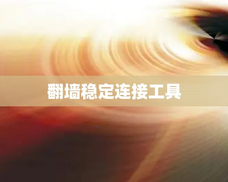 翻墙稳定连接工具