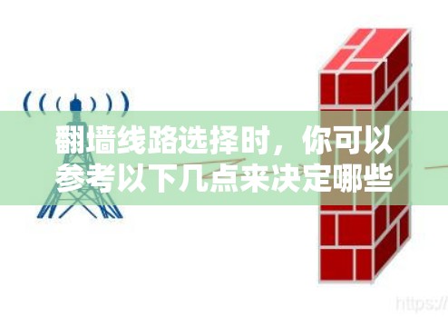 翻墙线路选择时，你可以参考以下几点来决定哪些企业或技术方案最适合你的需求