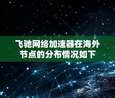 飞驰网络加速器在海外节点的分布情况如下