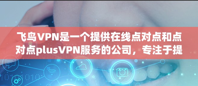 飞鸟VPN是一个提供在线点对点和点对点plusVPN服务的公司，专注于提供安全、可靠和友好的网络连接解决方案。以下是对飞鸟VPN功能的详细分析