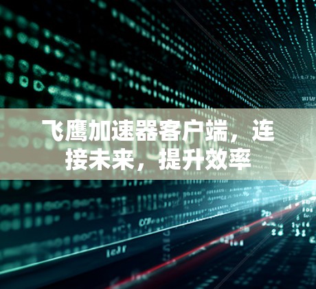飞鹰加速器客户端，连接未来，提升效率