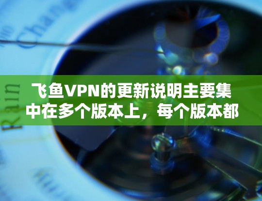 飞鱼VPN的更新说明主要集中在多个版本上，每个版本都包含了性能优化、安全增强和用户体验提升的改进。以下是详细的更新说明，分版本进行详细说明