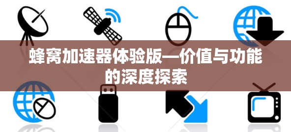 蜂窝加速器体验版—价值与功能的深度探索