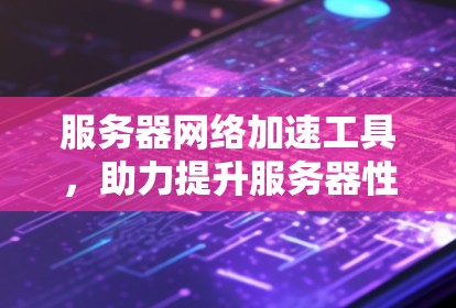 服务器网络加速工具，助力提升服务器性能