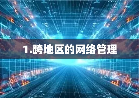 1.跨地区的网络管理