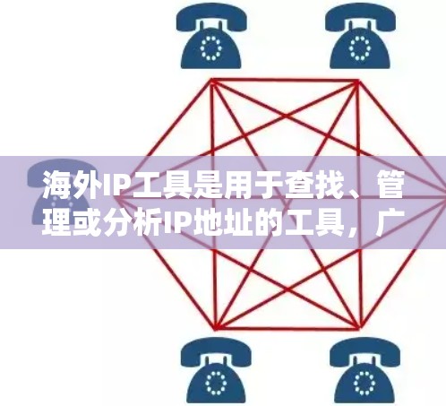 海外IP工具是用于查找、管理或分析IP地址的工具，广泛应用于Web开发、网络管理、技术研究等领域。以下是一些常见的海外IP工具及其功能