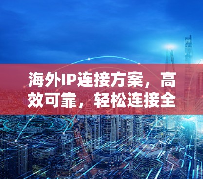 海外IP连接方案，高效可靠，轻松连接全球网络