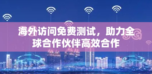 海外访问免费测试，助力全球合作伙伴高效合作