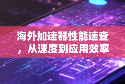 海外加速器性能速查，从速度到应用效率的对比分析